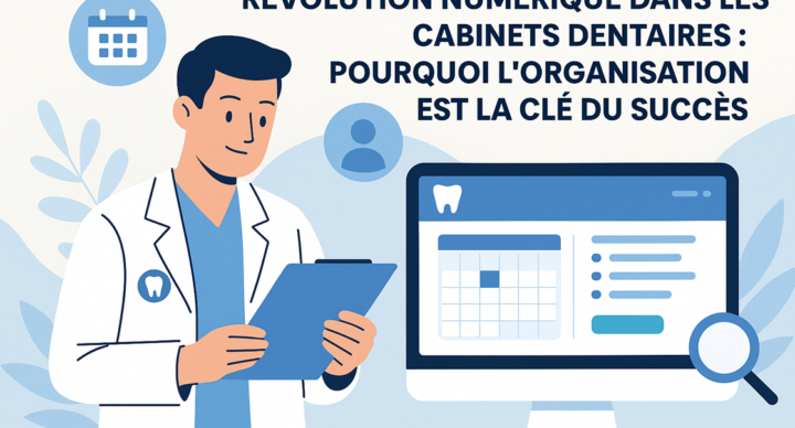 Révolution numérique dans les cabinets dentaires : pourquoi l’organisation est la clé du succès